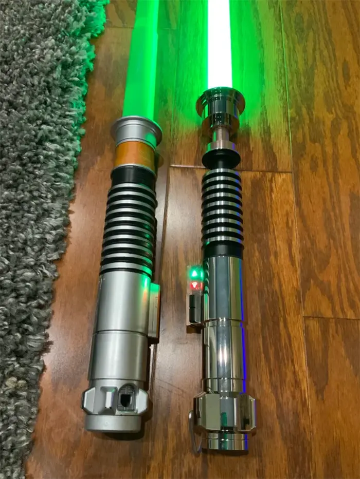 cheap vs expensive lightsabers