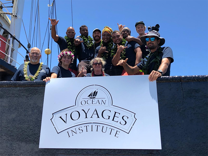 crew ocean plastic cleanup expedition