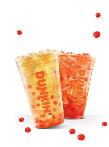 Dunkin’ Is Testing New Bubble Tea Drinks With Strawberry Bubbles