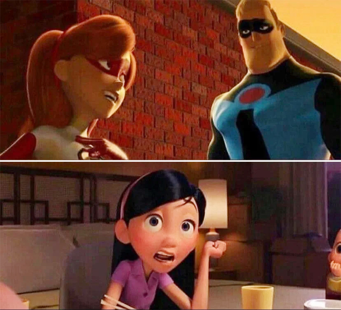 film trivia the incredibles violet