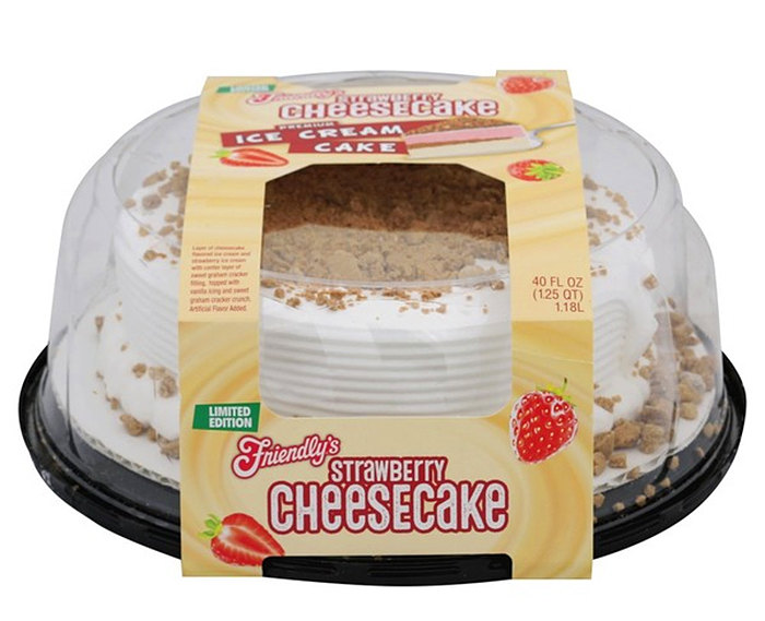 friendlys strawberry cheesecake ice cream cake