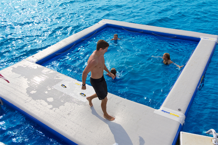 inflatable ocean pools