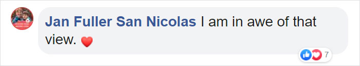 jan fuller san nicolas facebook comment