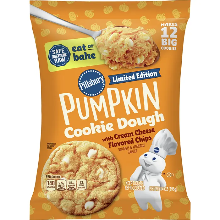pillsbury pumpkin cookie dough