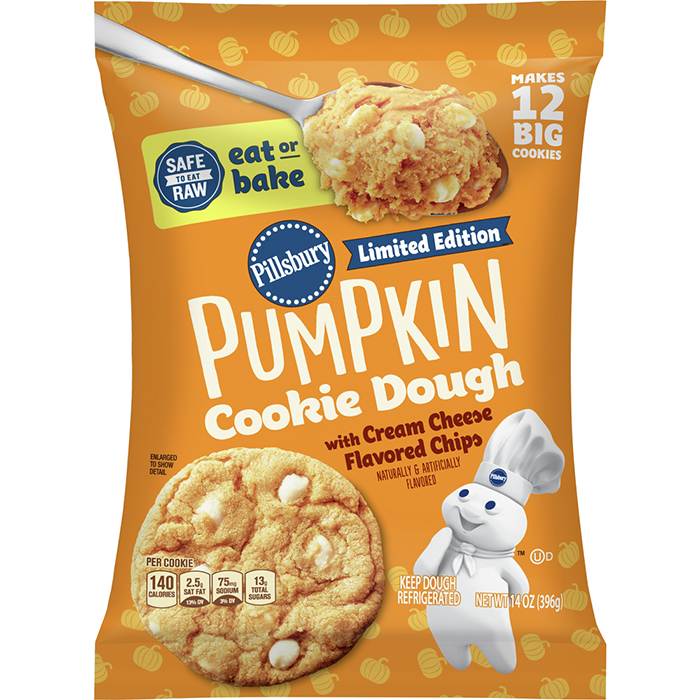 pillsbury pumpkin cookie dough