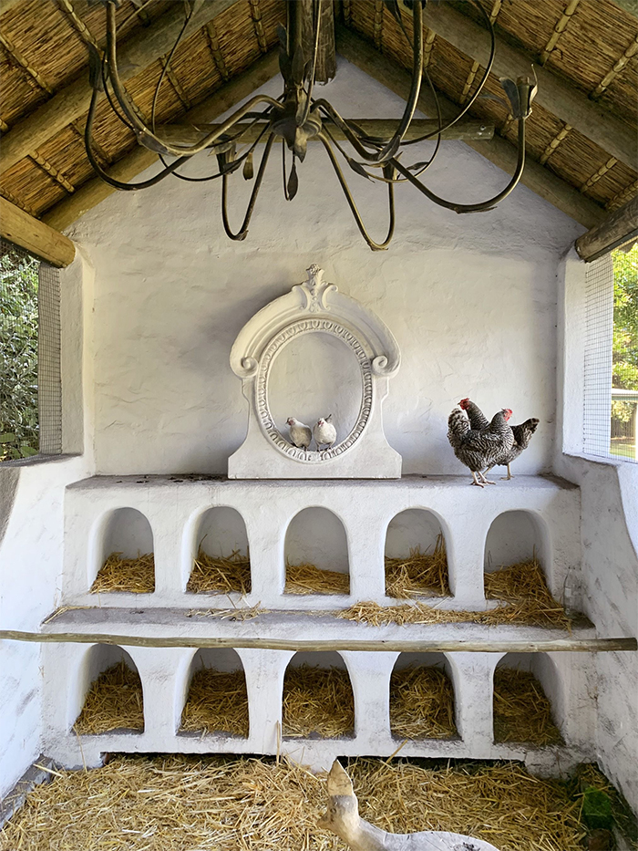 unique poultry houses greek architecture