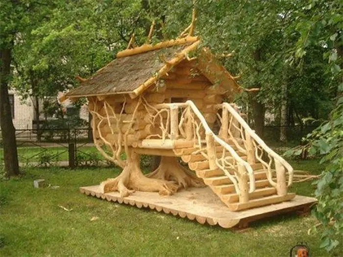 unique poultry houses tree house