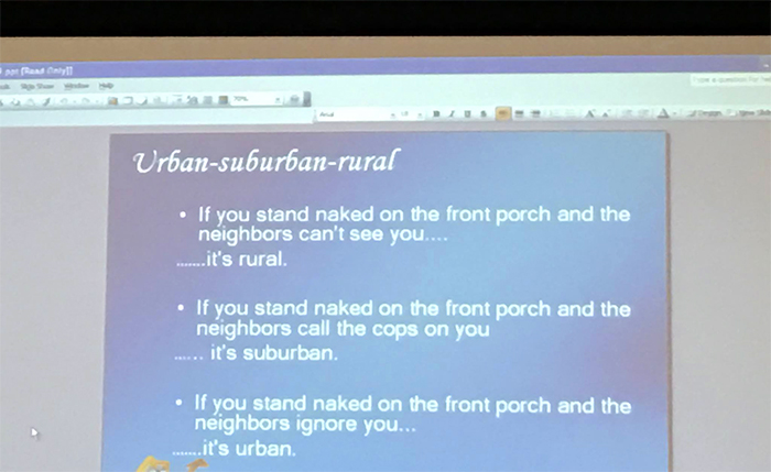 urban suburban rural compared slideshow