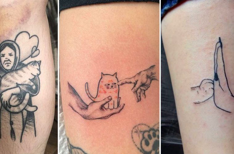 Awesome cat tattoos