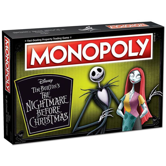 Nightmare Before Christmas Monopoly