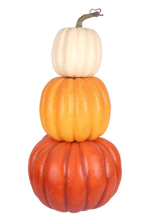 michaels halloween collection stacked pumpkin trio