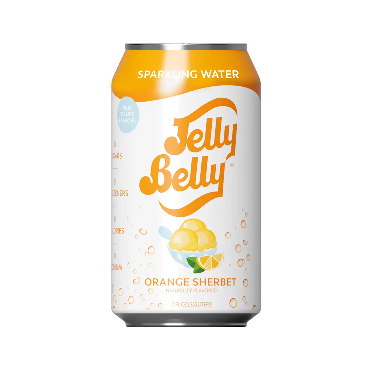 orange sherbet jelly belly sparkling water