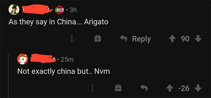 salty satire china arigato