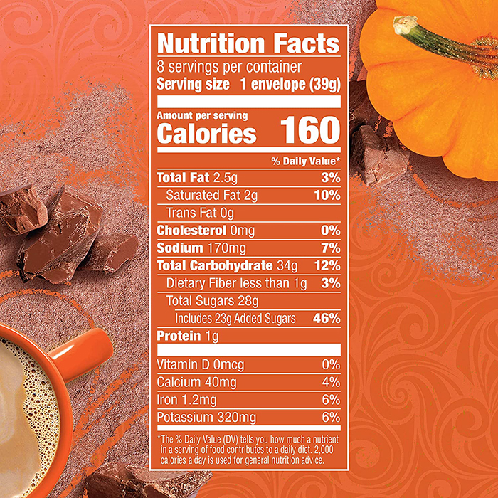 swiss miss nutrition facts