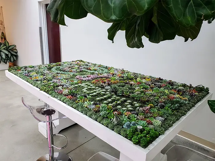 table planter
