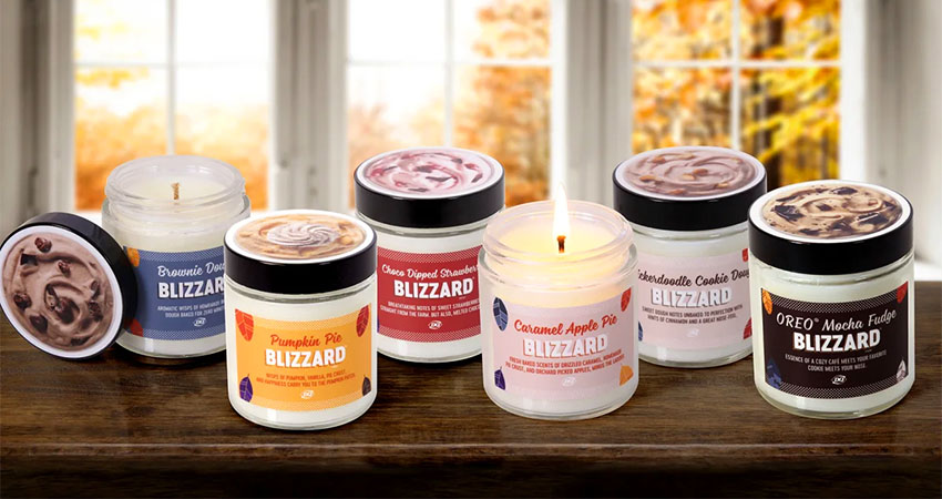 Dairy Queen Scented Blizzard Candles