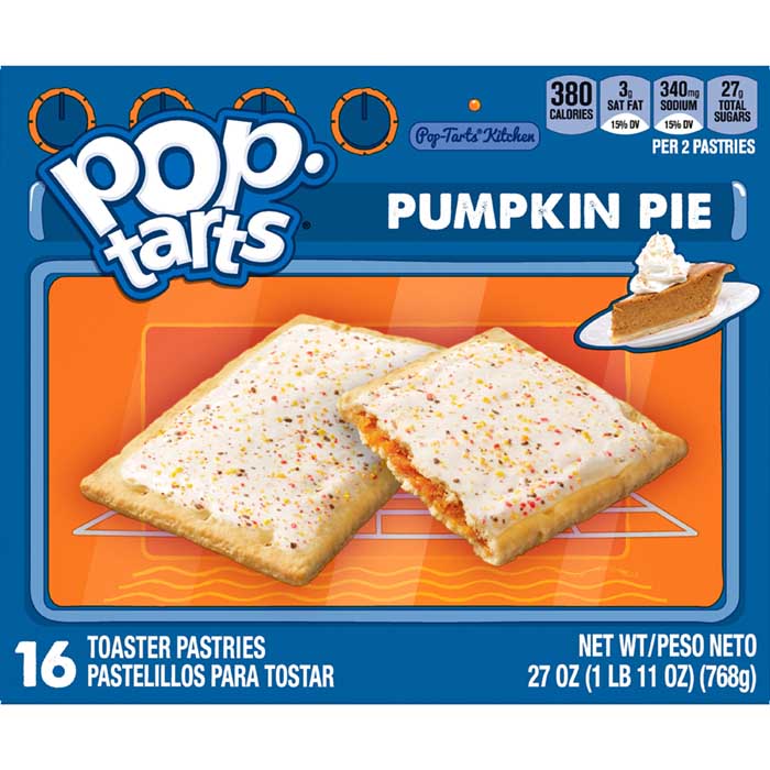 Limited-Edition Pop-Tarts Pumpkin Pie Flavor