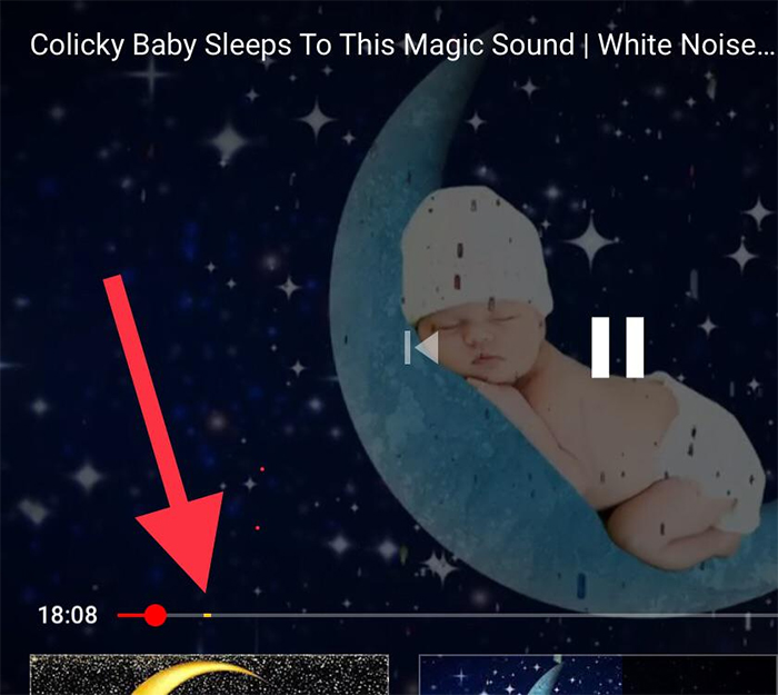 adbomb calming baby sound video