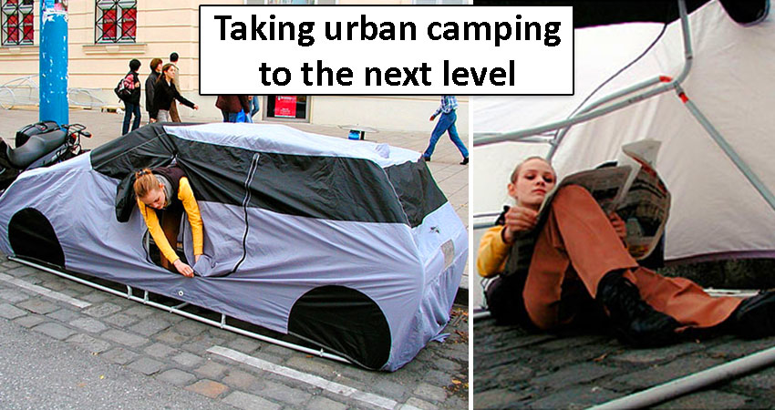 car shaped tent