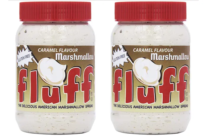 caramel flavour fluff marshmallow spread