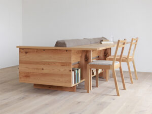 You Can Get A Couch, Table And Bookshelf All-In-One