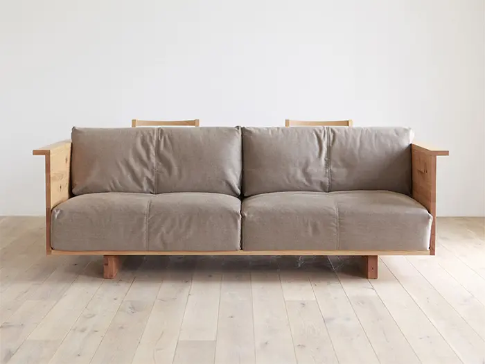 counter sofa with cushion