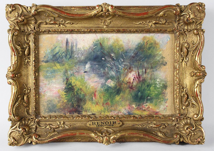 flea market painting worth a fortune