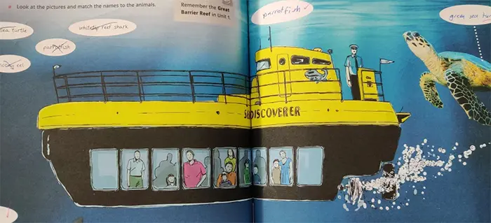 funny book illustrations submarine captain