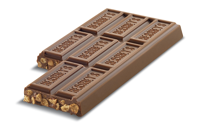 hershey's chocolate with salted caramel cookies