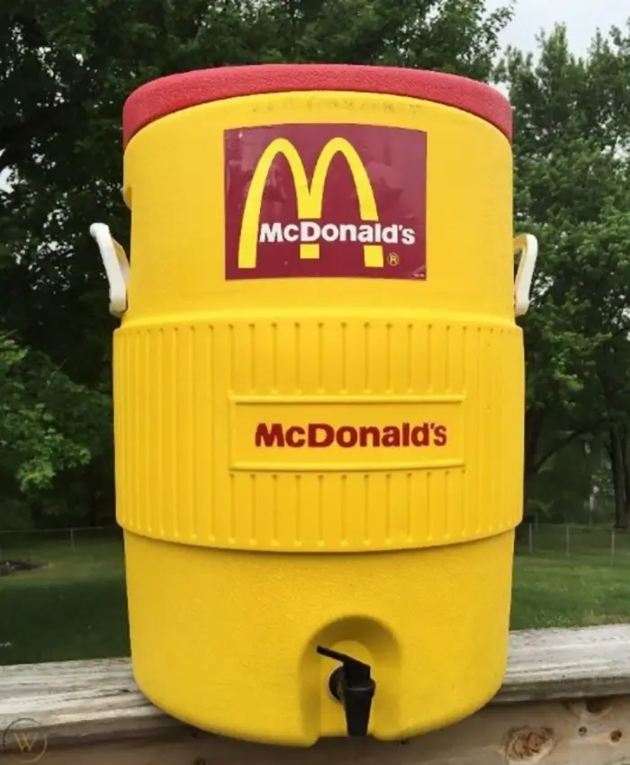 mcdonald's cooler jug