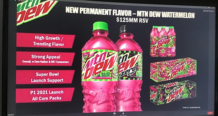 mountain dew watermelon flavor major melon