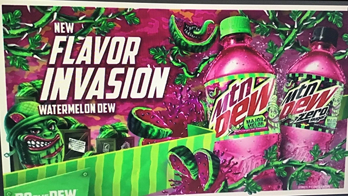 mountain dew watermelon flavor