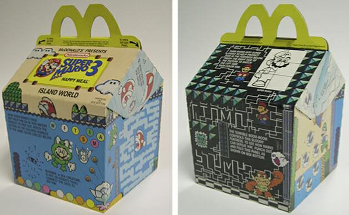 super mario bros 3 mcdonald's happy meal