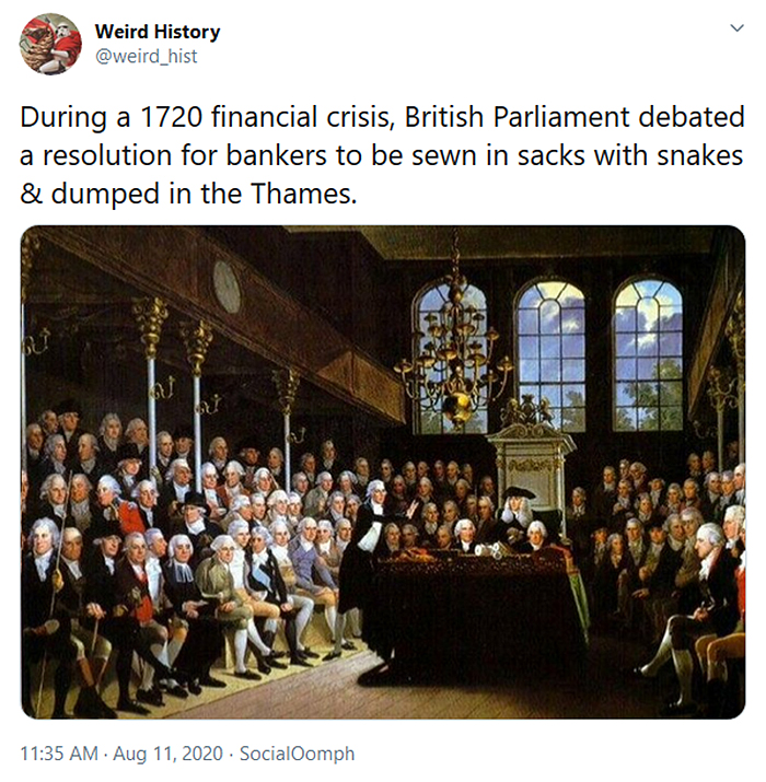 weird history 1720 financial crisis resolution