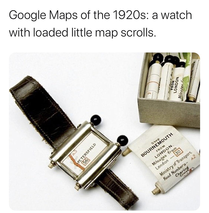 weird history early google maps