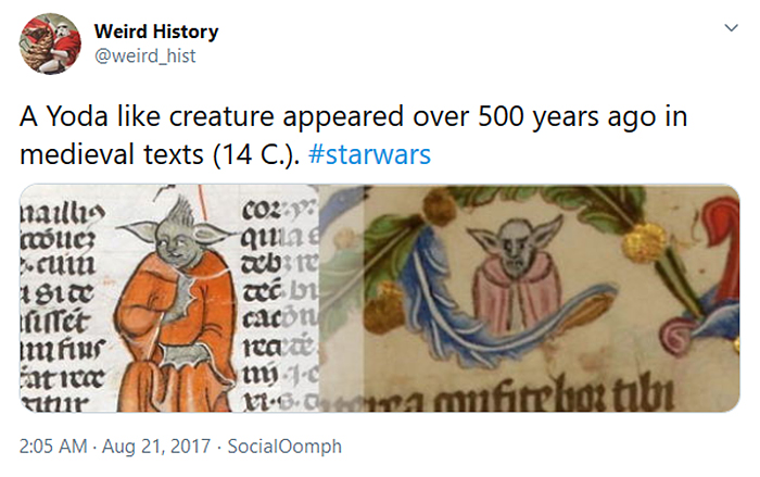 weird history medieval text yoda