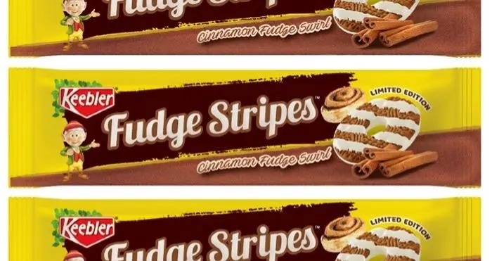 Fudge Stripes Cinnamon Fudge Swirl