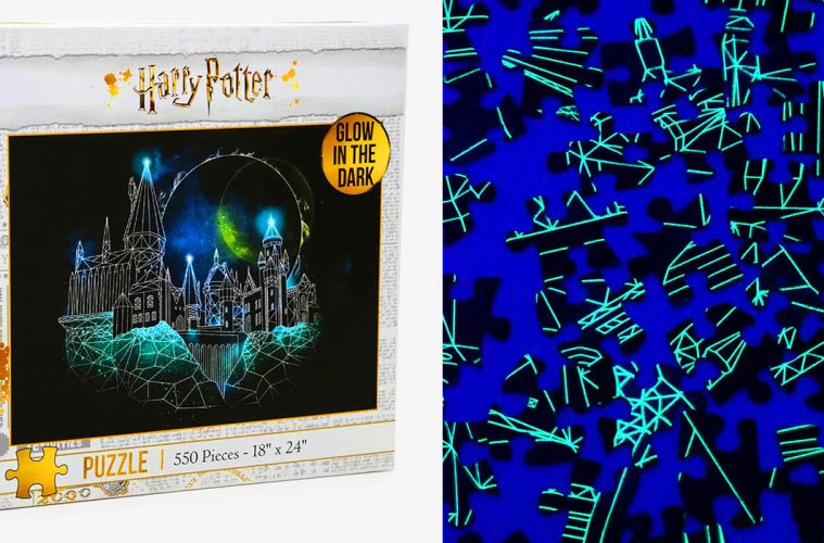 Glow-In-The-Dark Hogwarts puzzle
