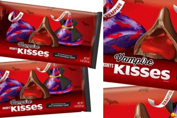 Hershey's Vampire kisses