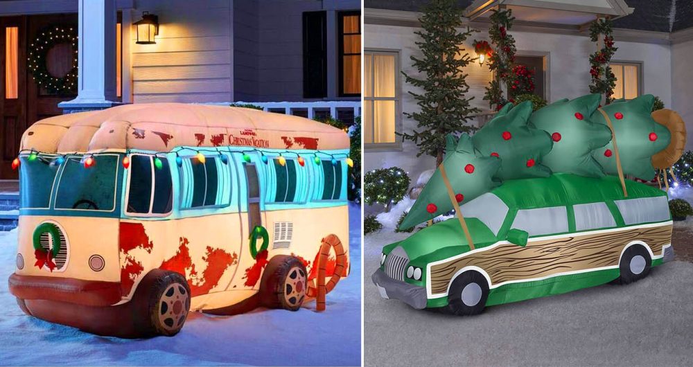 Inflatable Christmas vacation RV