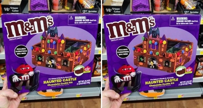 M&M’s Haunted Castle Chocolate Cookie Kit