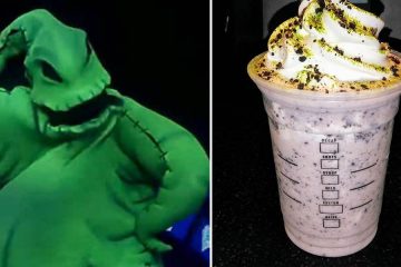 Oogie Boogie frappuccino