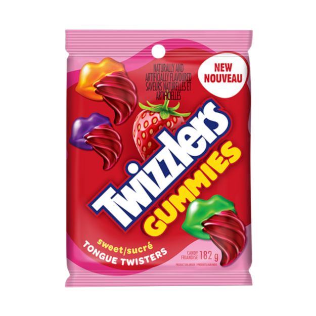 Twizzlers Gummies Tongue Twisters Sweet