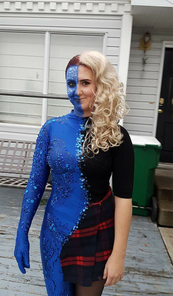 amazing cosplay transforming mystique