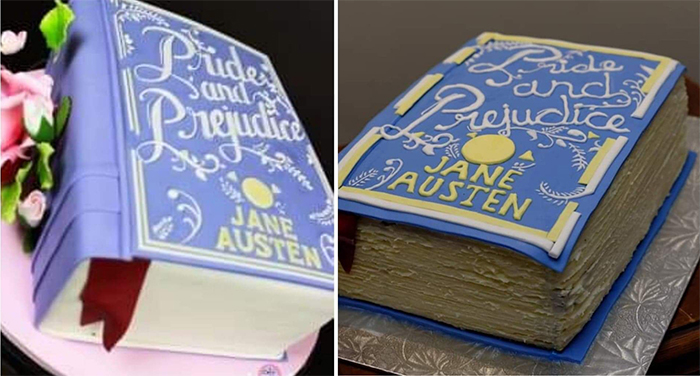 classic book cake better than expected