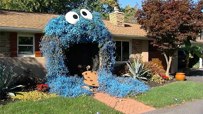 cookie monster house entrance