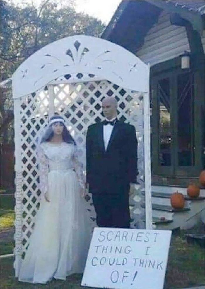 creative halloween decorations scary marriage