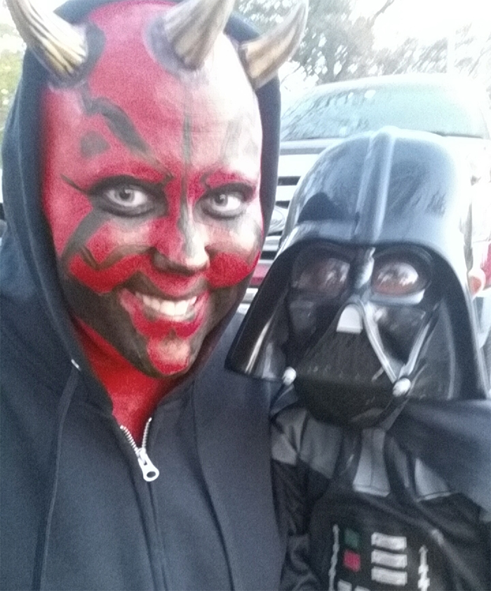 darth vader and darth mom