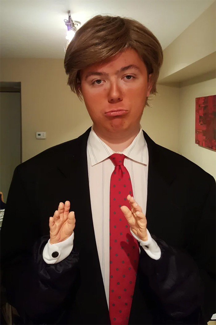 funny donald trump cosplay