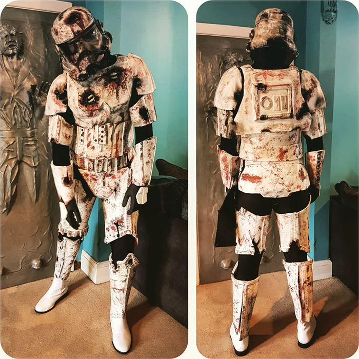 funny halloween costumes zombie stormtrooper